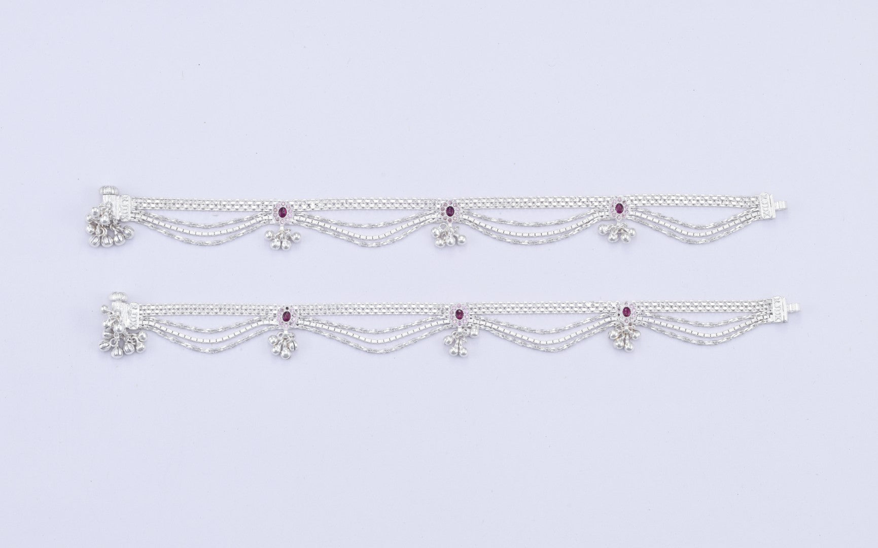 Ruby Stone Rajwada Payal