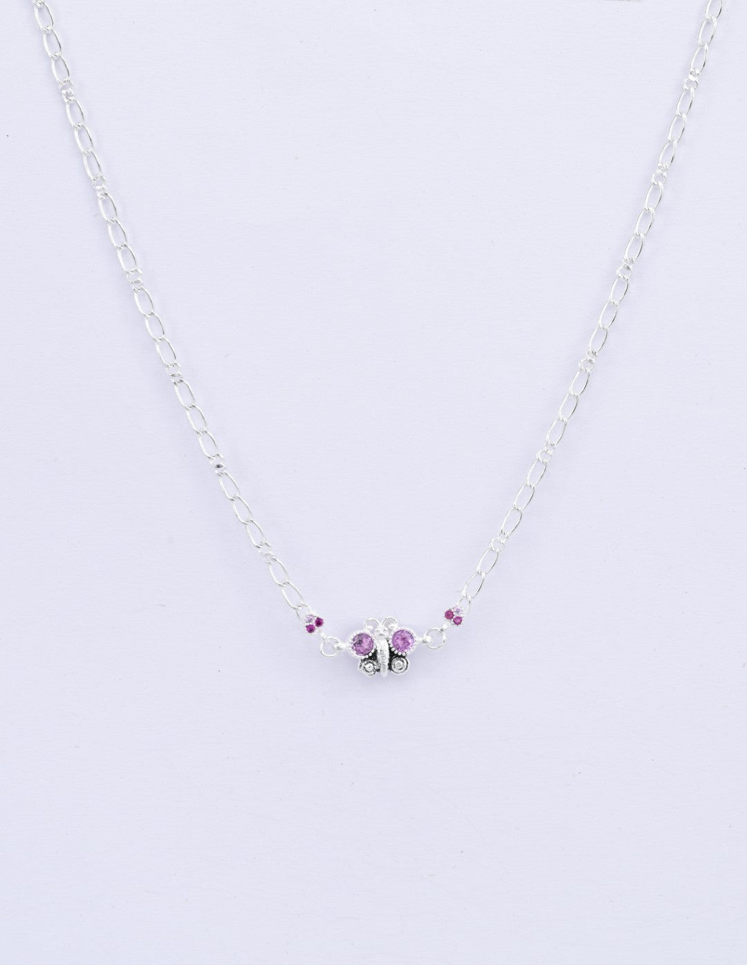 Ruby Butterfly Pendant